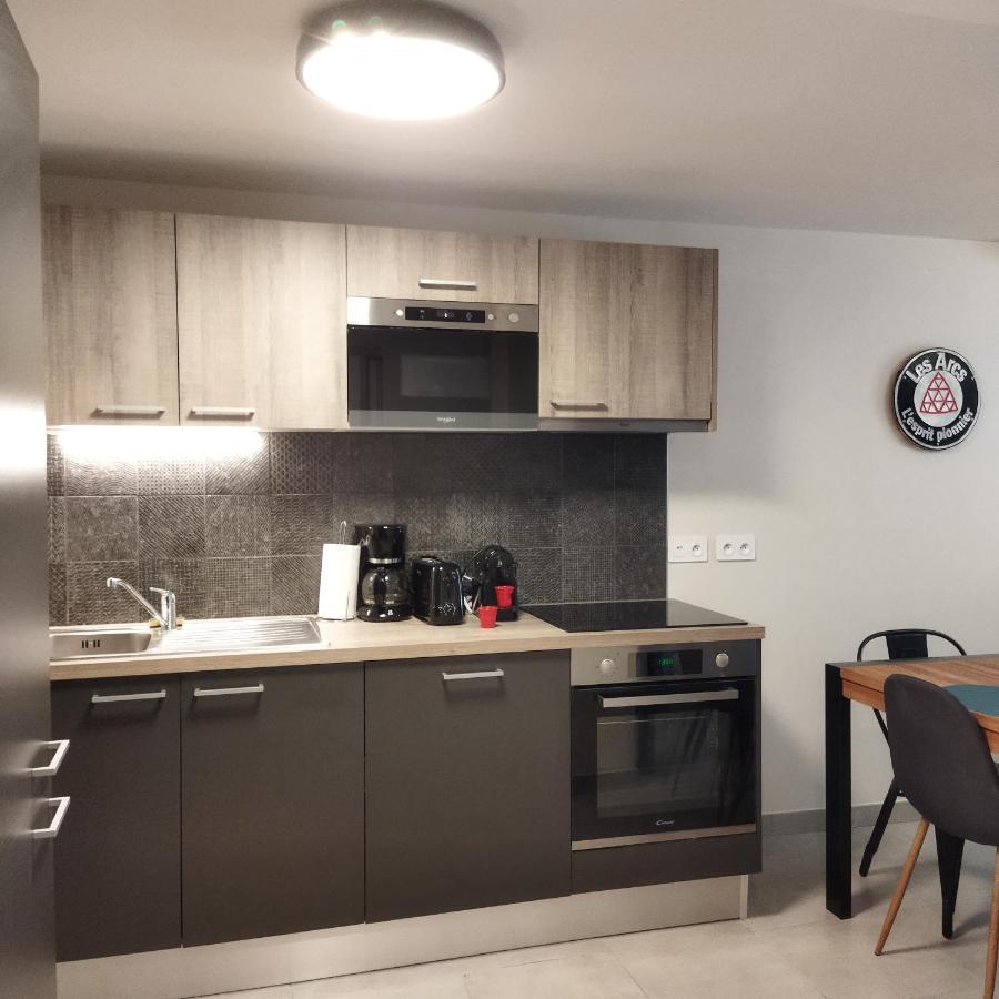 Arc 1800 Appartement 6-8 Pers,5 Cristaux, Avec Garage Les Arcs  Exterior foto